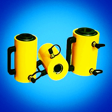 双作用空心千斤顶